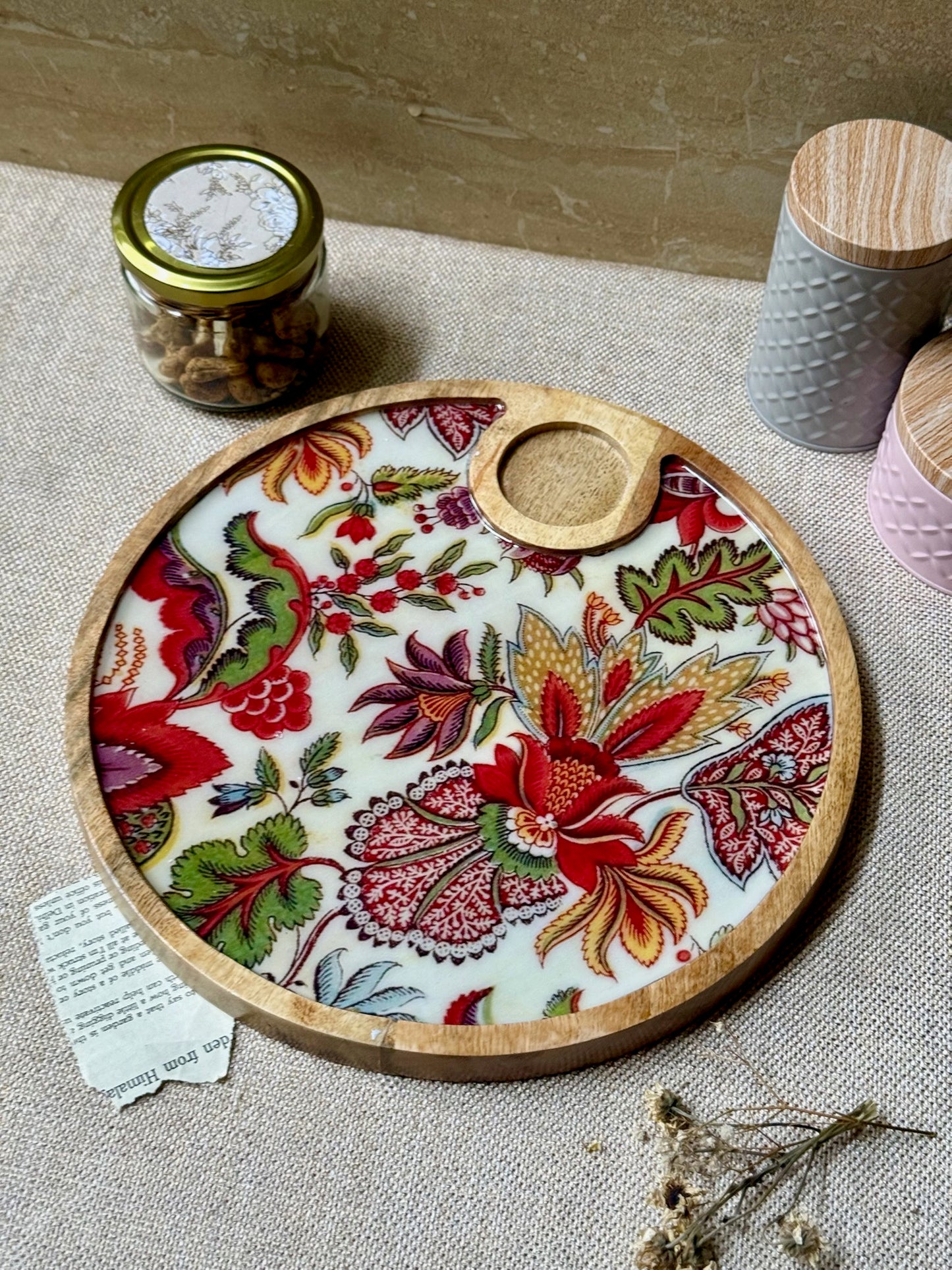 WOODEN CHIP AND DIP PLATTER 7