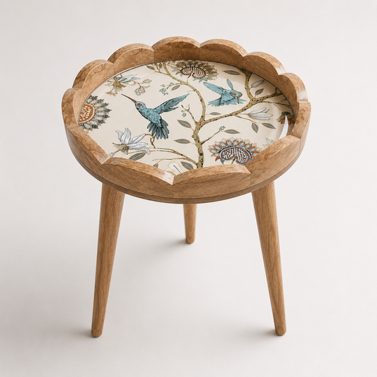 Scallop Table Humming Bird