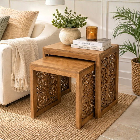 Nesting Accent Tables for Living Room & Bedroom
