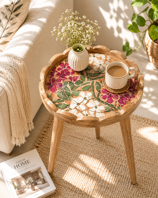 Scallop Table Mosaic