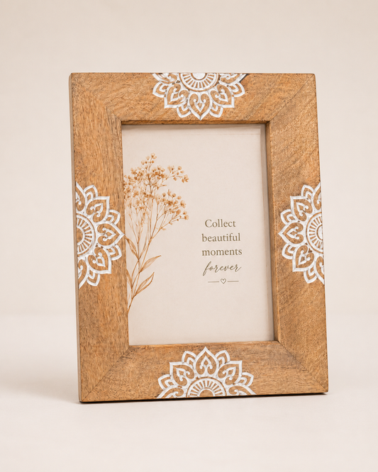 Mangowood Mandala Art Photo Frame