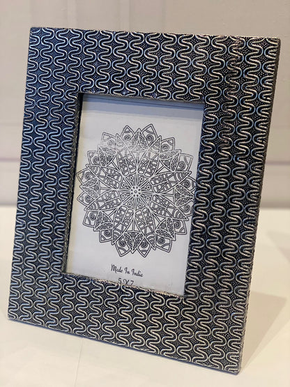 Midnight Wave Photo Frame