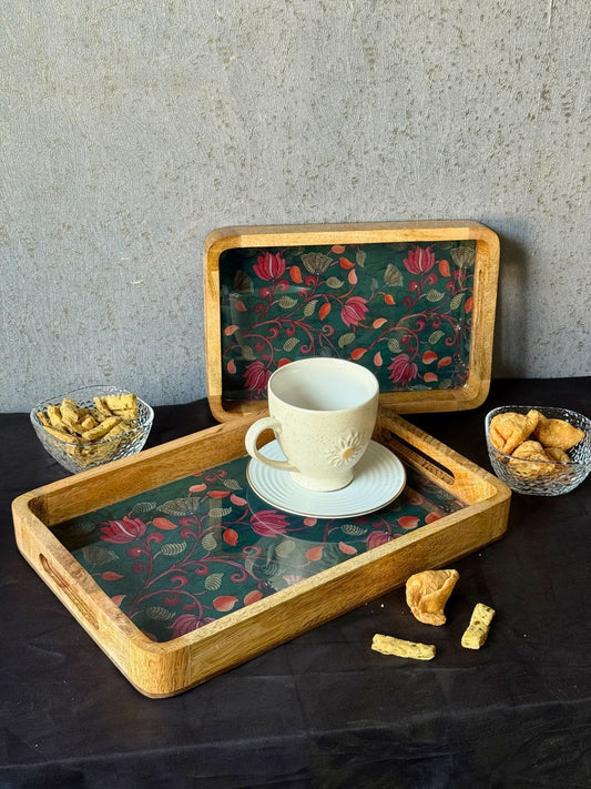 Kalakriti Rectangle tray set