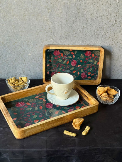 Kalakriti Rectangle tray set