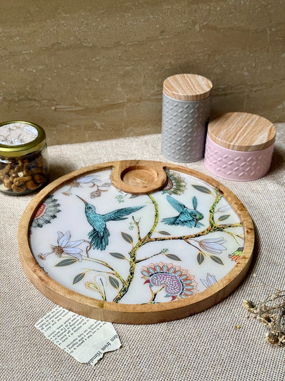 WOODEN CHIP AND DIP PLATTER 6