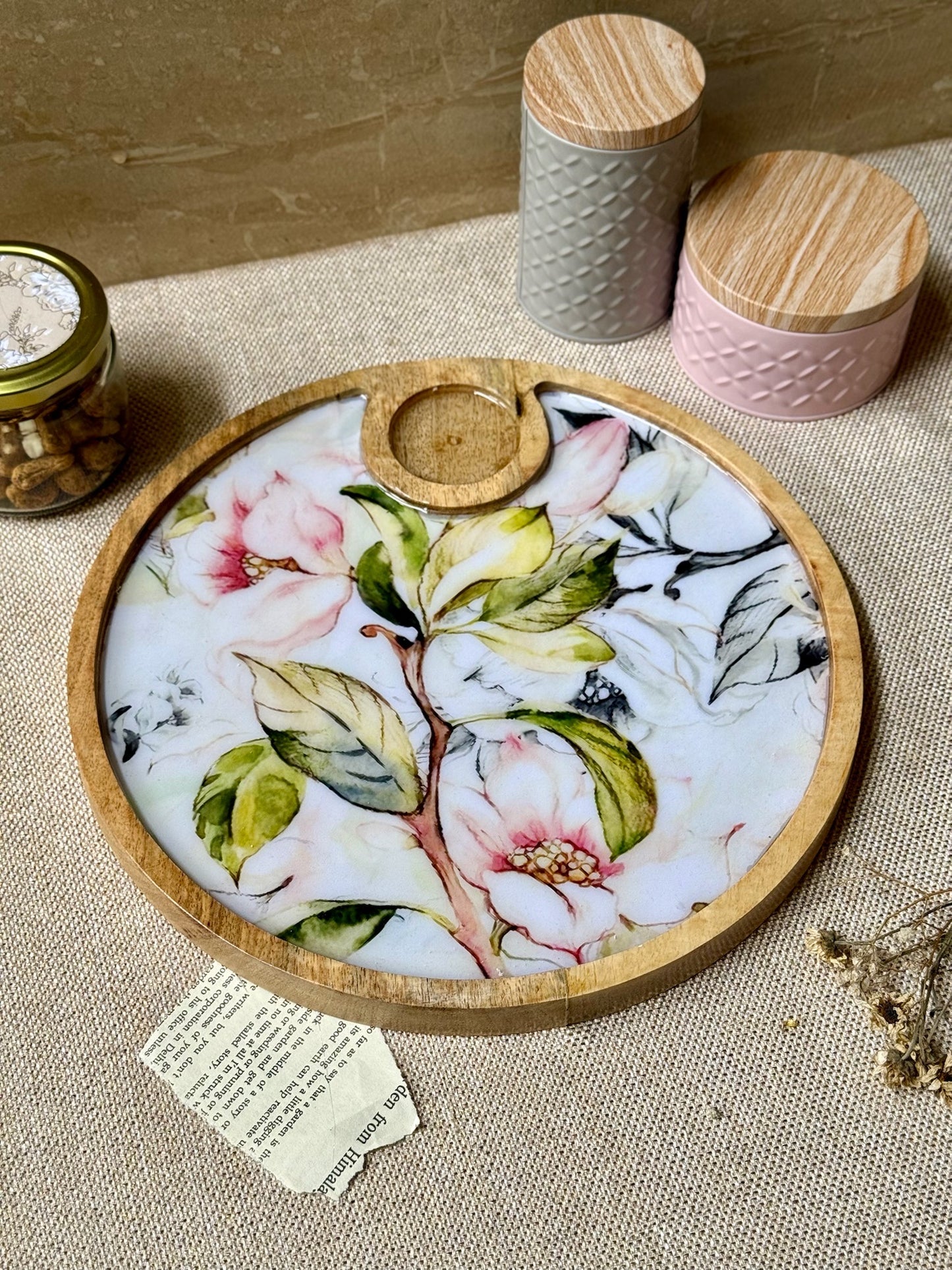 WOODEN CHIP AND DIP PLATTER 2