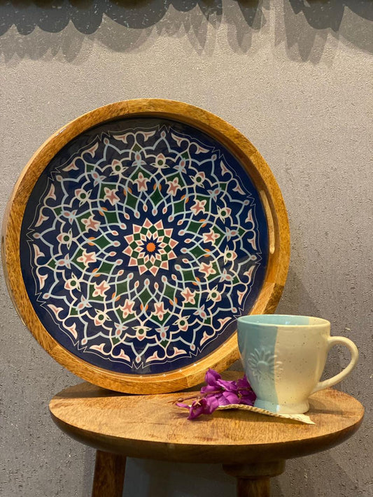 Mandala Round Tray