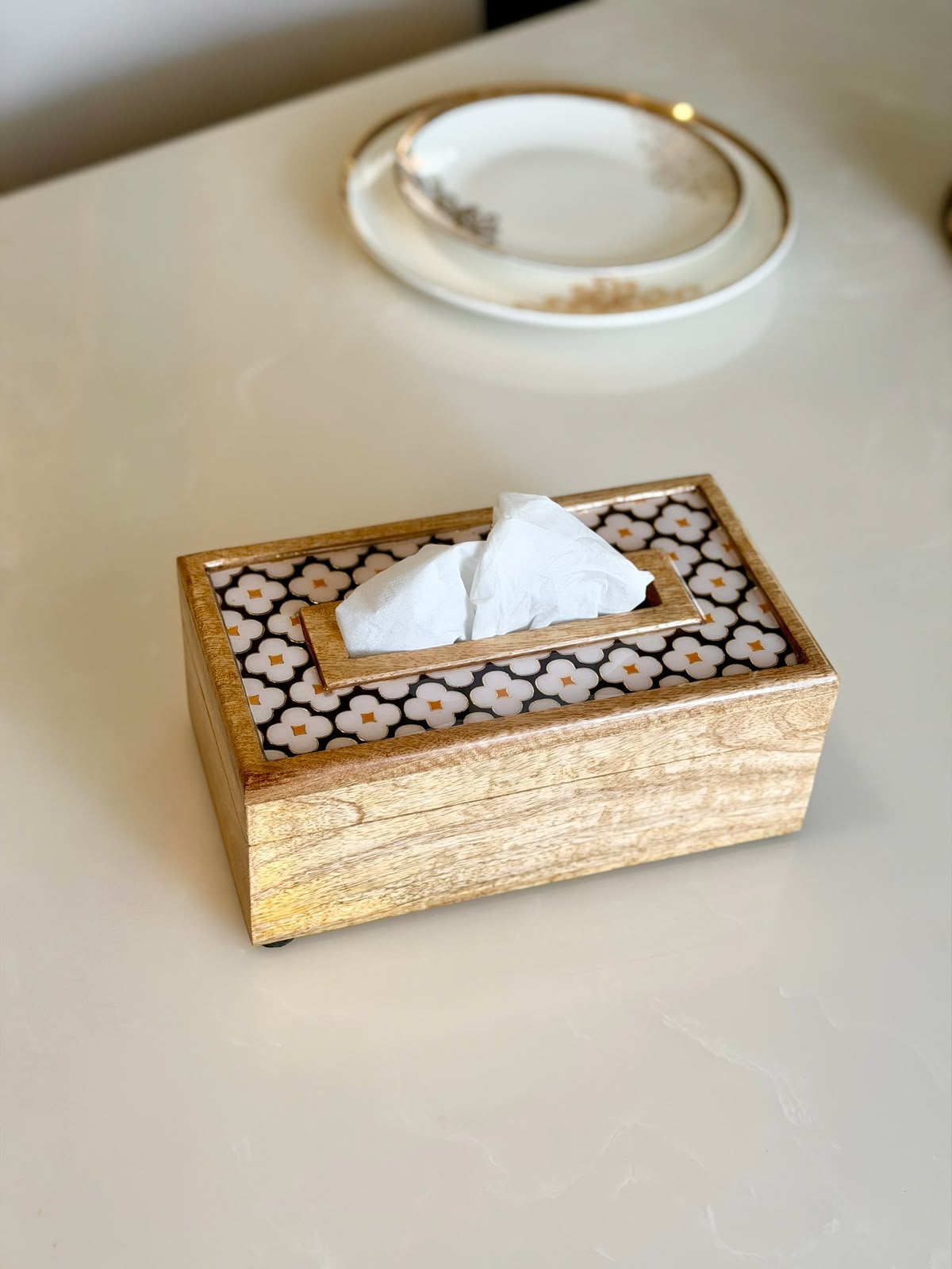 Epoxy Resin Tissue Box