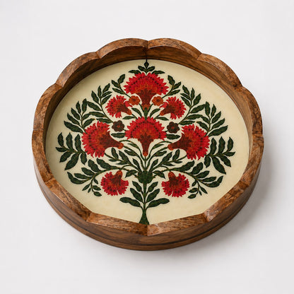 The Gulmohar Scallop Tray
